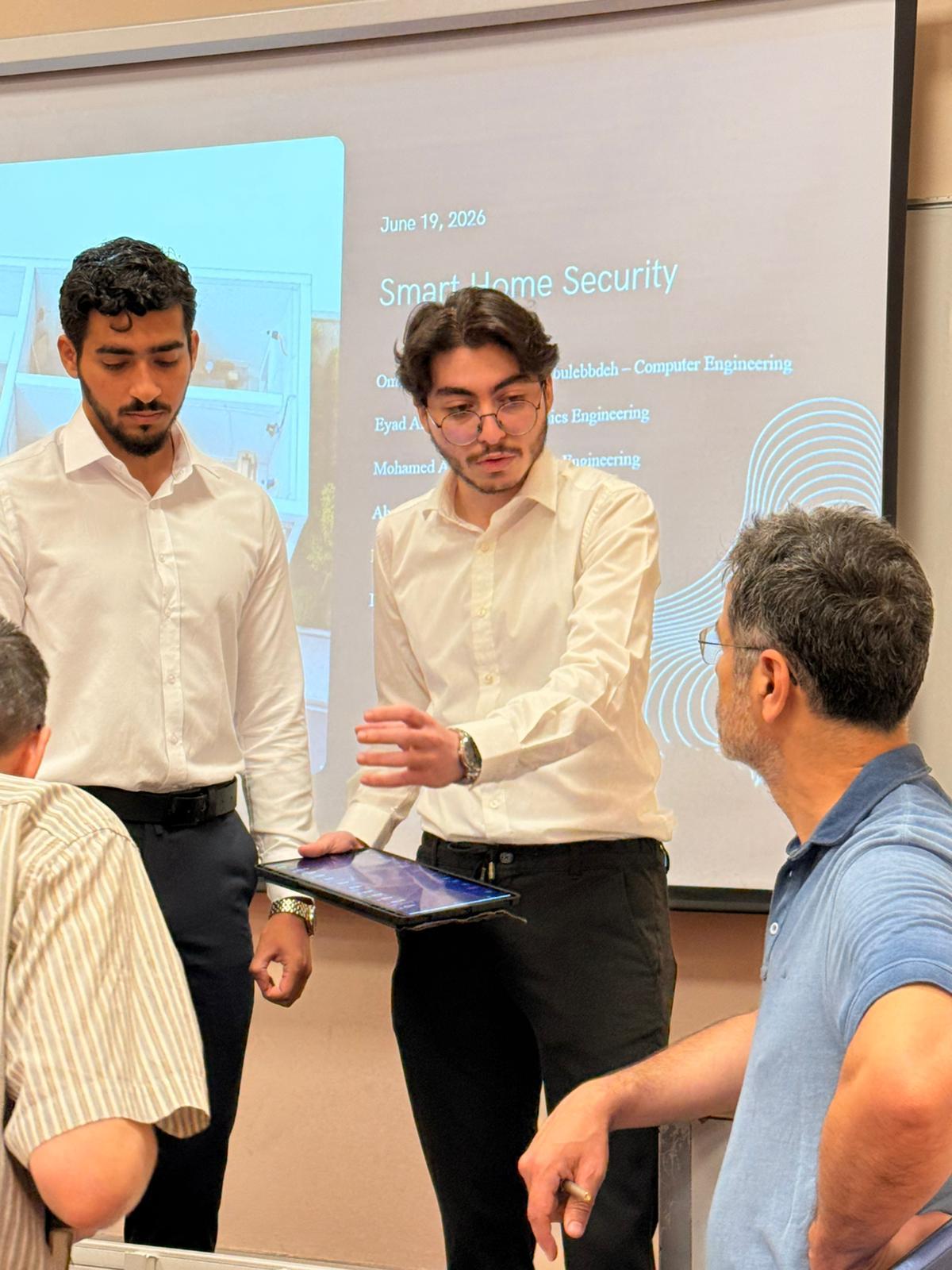 Home Security System project demo discussion